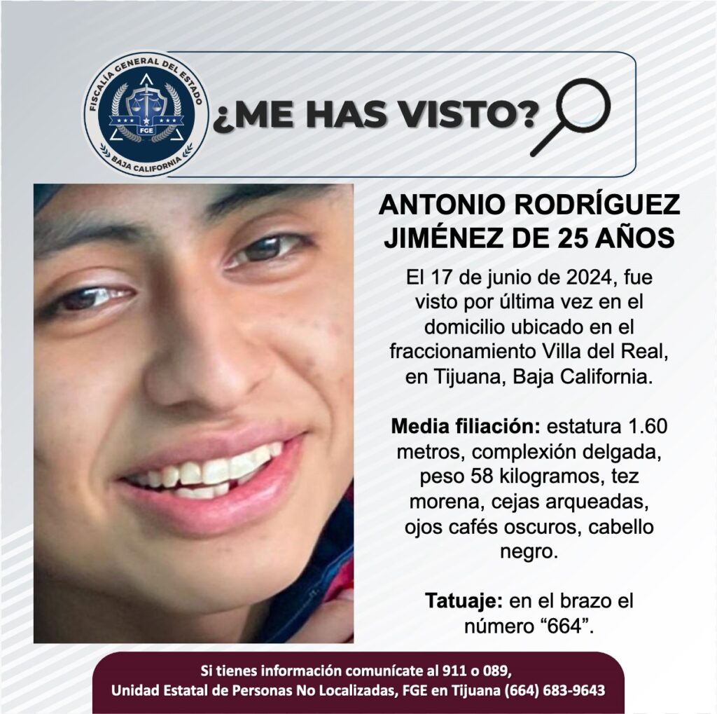 Pesquisa de Antonio Rodríguez Jiménez de 25 años de edad