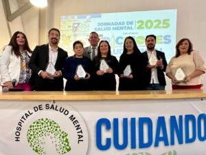 Reconoce el Hospital de Salud Mental a su personal por años de servicio