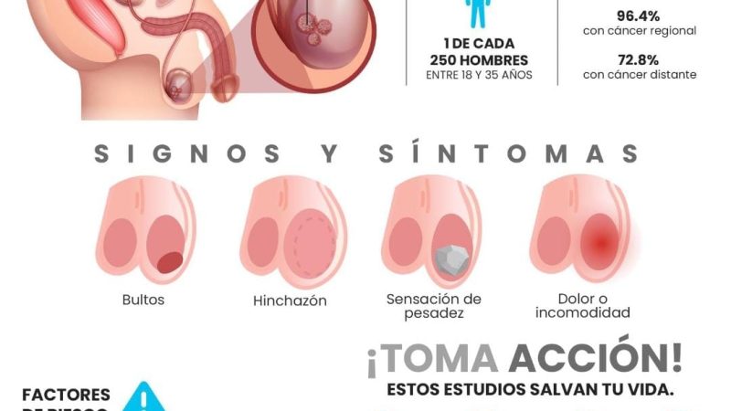 Invita Pro Oncavi a prevenir el cáncer testicular