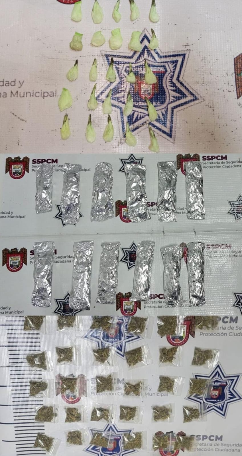 Detiene Policía Municipal a tres personas por delitos contra la salud