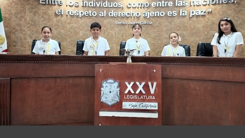 Las voces de la niñez llegan al Congreso de Baja California