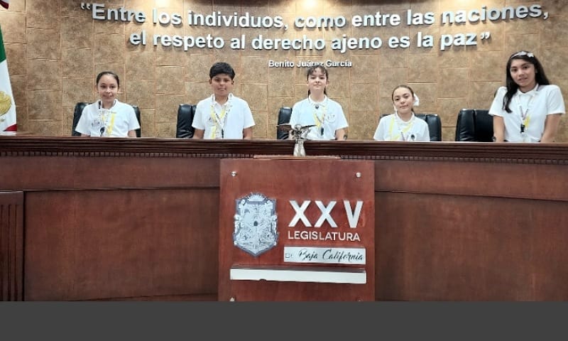 Las voces de la niñez llegan al Congreso de Baja California
