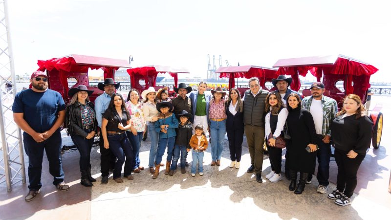 Garantiza Gobernadora Marina del Pilar sustento económico de calandrieros cuidando el bienestra animal y el medio ambiente