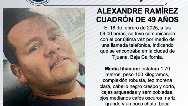 Pesquisa de Alexandre Ramírez Cuadrón de 49 años de edad