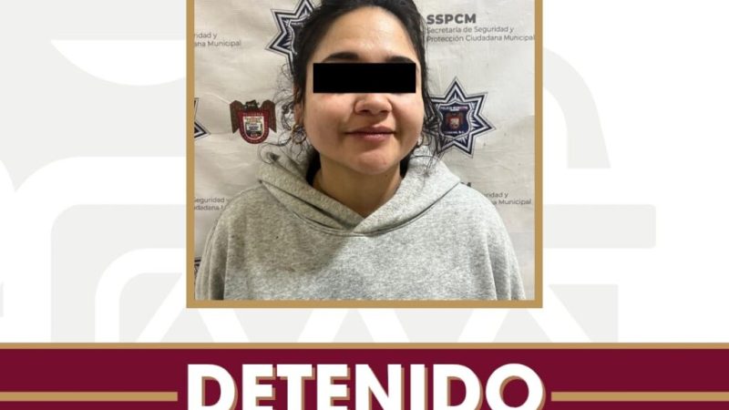 Detiene la Policía Municipal a mujer agresiva en las inmediaciones de la garita de Otay