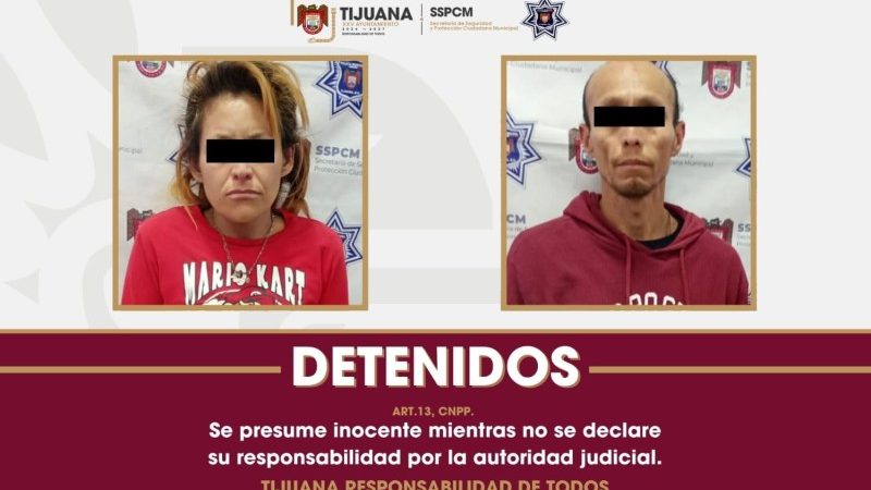 Arresta Policía Municipal a pareja tras el deceso de una menor por lesiones