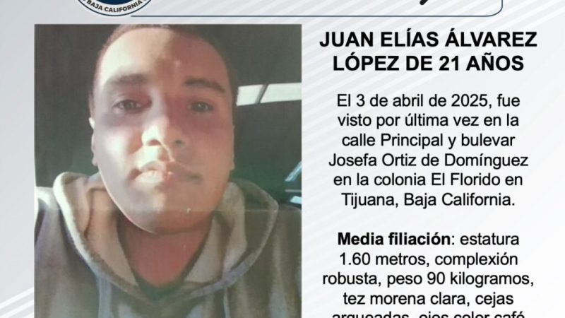 Pesquisa de Juan Elías Álvarez López de 21 años de edad
