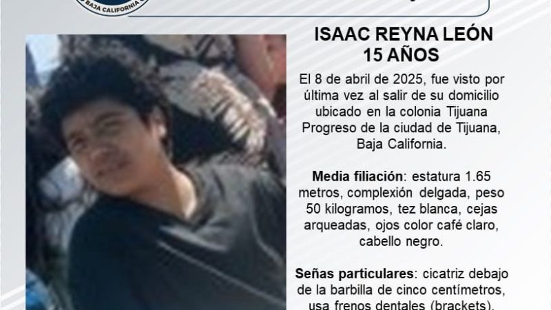 Pesquisa de Isaac Reyna León de 15 años de edad