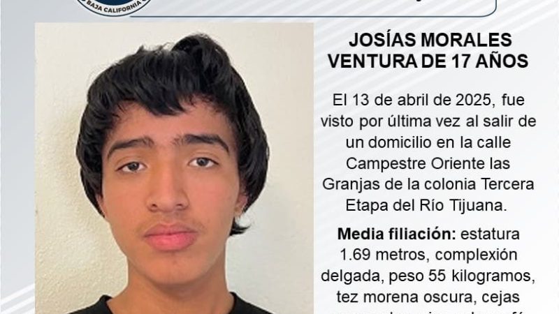 Pesquisa de Josías Morales Ventura de 17 años de edad