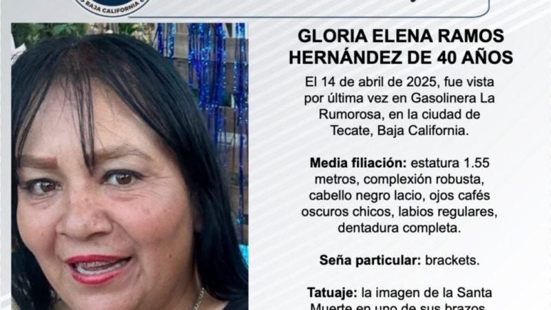 Pesquisa de Gloria Elena Ramos Hernández de 40 años de edad