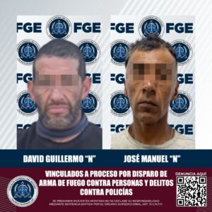 Dos individuos vinculados a proceso por agredir a policías municipales
