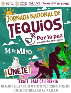 IMJUVET invita al Tequio por la paz y contra las adicciones