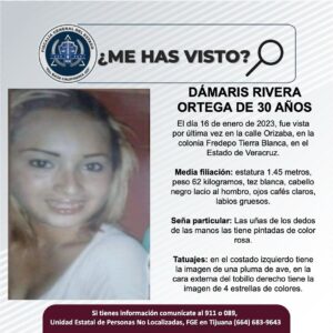 Pesquisa de Dámaris Rivera Ortega de 30 años