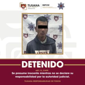 Captura Policía Municipal a generador de violencia durante recorrido de vigilancia