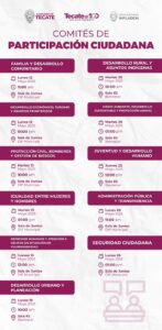 Gobierno de Tecate convoca a la Segunda Sesión de Comité de participación ciudadana