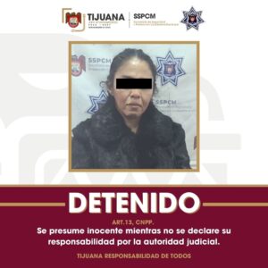 Captura Policía Municipal a mujer por asalto con violencia