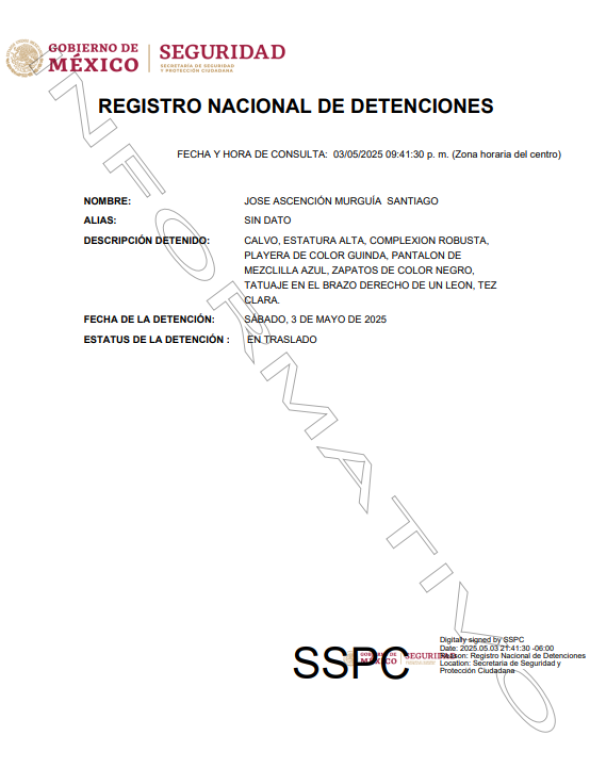 Reportan la detención de José Ascención Murguía Santiago, alcalde de Teuchitlán, Jalisco