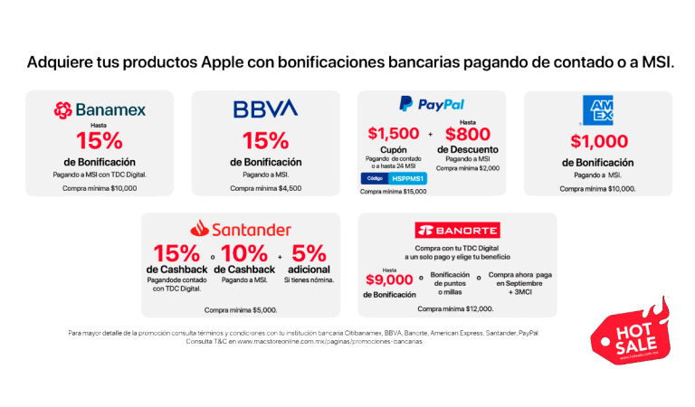 Hot Sale 2025: MacStore lidera con promociones exclusivas en productos Apple