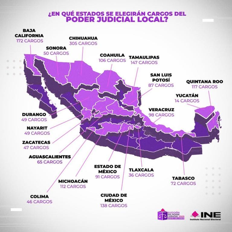 Elección Judicial 2025: ¿Cómo y en qué estados aplicará la ley seca este 1 de junio?
