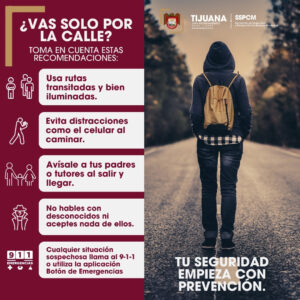 Promueve SSPCM medidas de prevención para un desplazamiento escolar seguro
