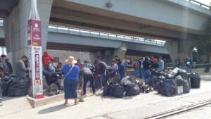 Colabora SSPCM en recuperación de espacios públicos con jornada de limpieza en la zona de 5 y 10