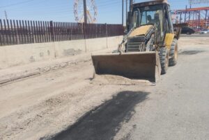 Inicia SIDURT trabajos de rehabilitación de vialidades en kilómetro 43 del Valle de Mexicali