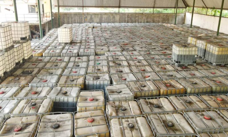 Aseguran más de tres millones de litros de combustible robado en Tabasco