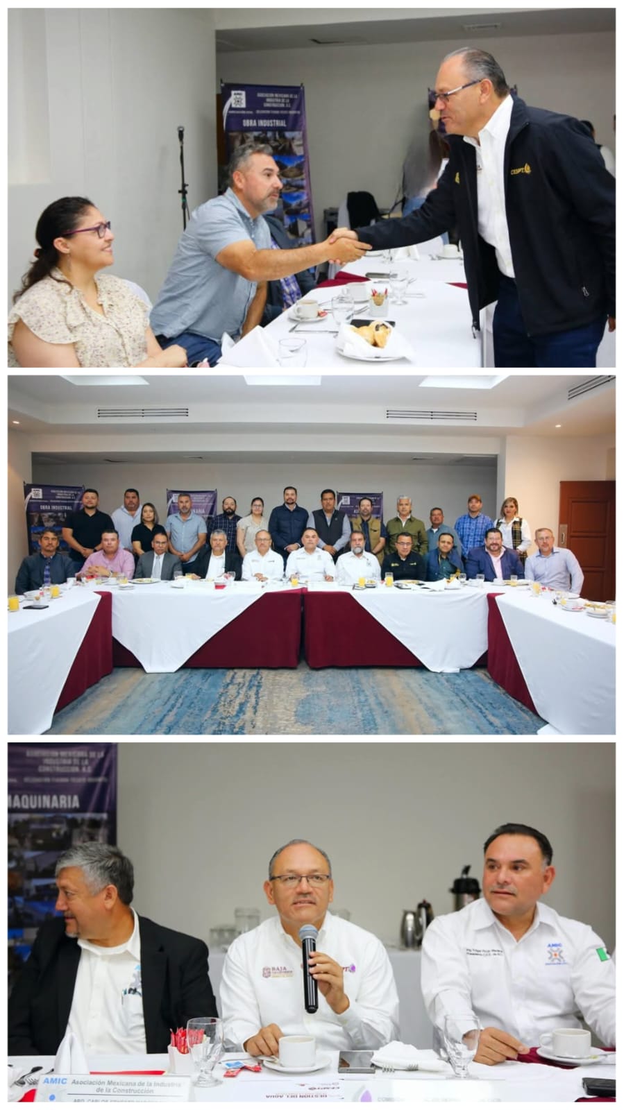 Presenta CESPT estrategia hídrica ante la Asociación Mexicana de la Industria de la Construcción