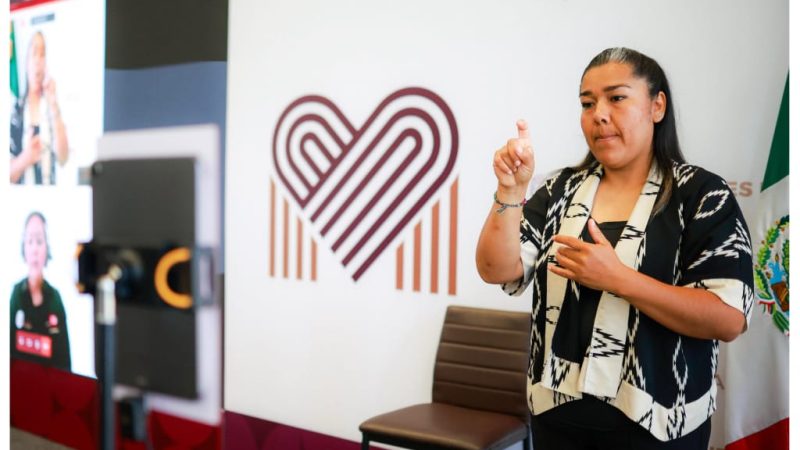 Rompe barreras de comunicación gobierno de Marina del Pilar con inclusión de Lengua de Señas en atención ciudadana