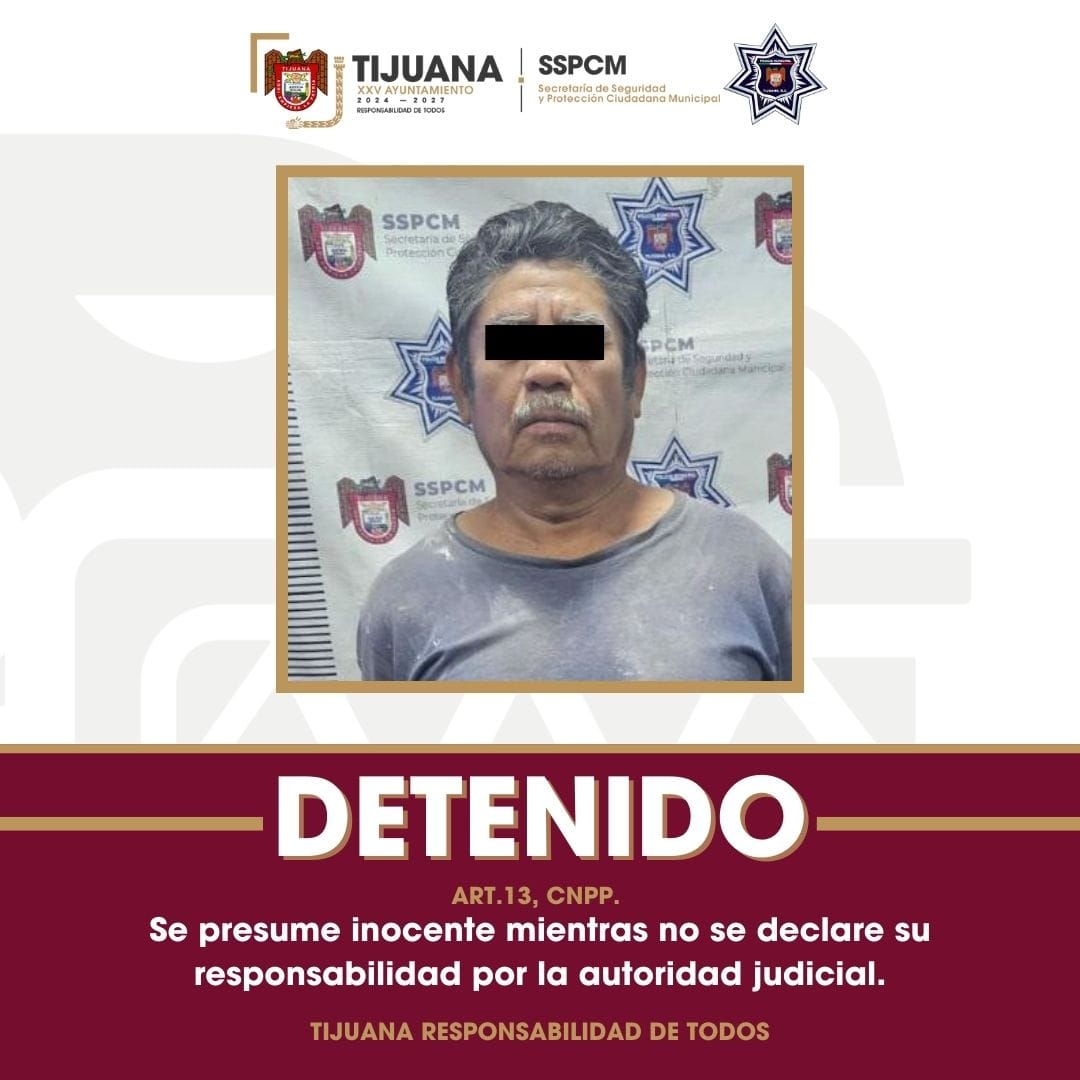Atiende Policía Municipal de Tijuana reporte por acoso sexual