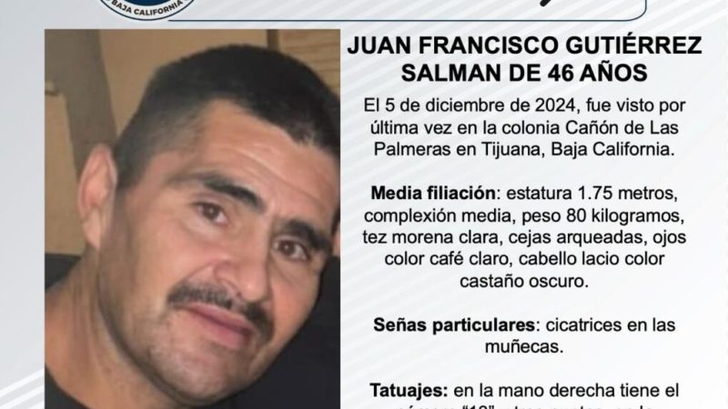 Pesquisa de Juan Francisco Gutiérrez Salman de 46 años de edad