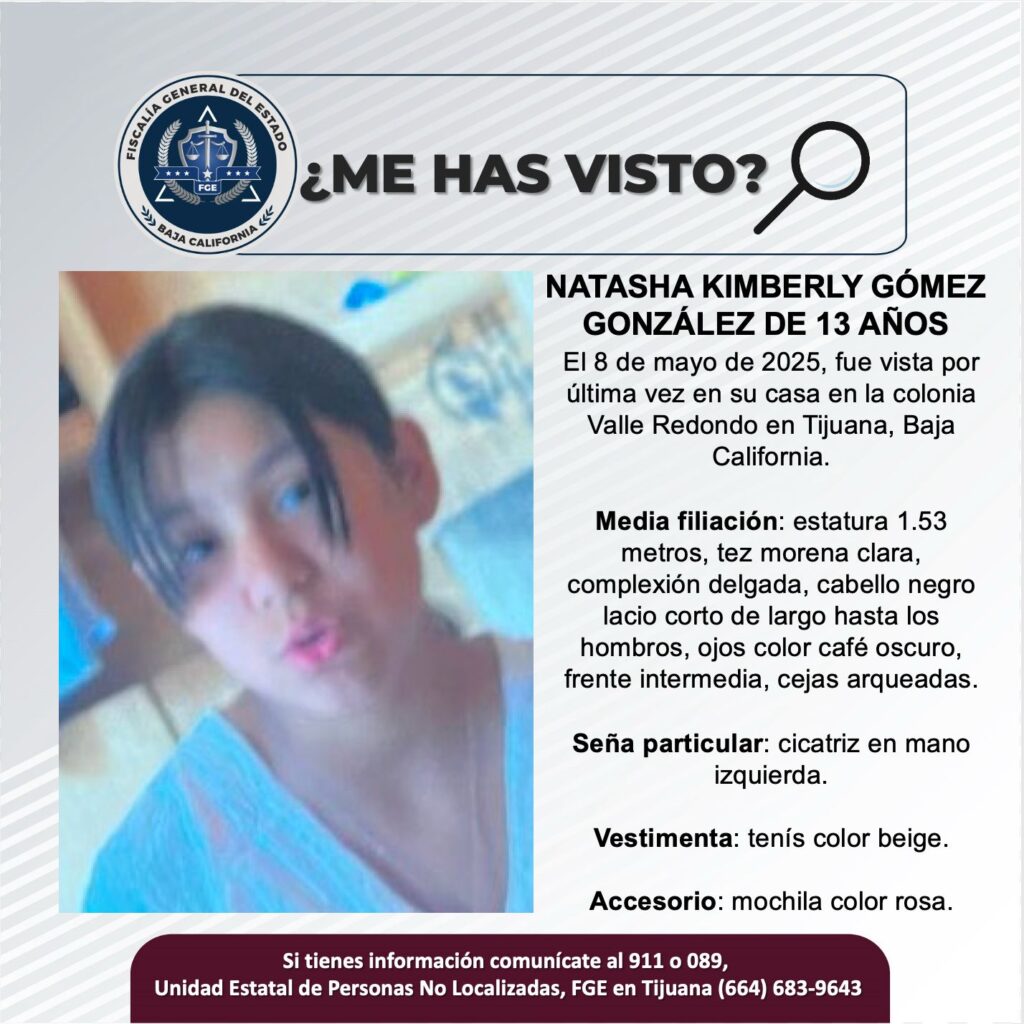 Pesquisa de Natasha Kimberly Gómez González de 13 años de edad