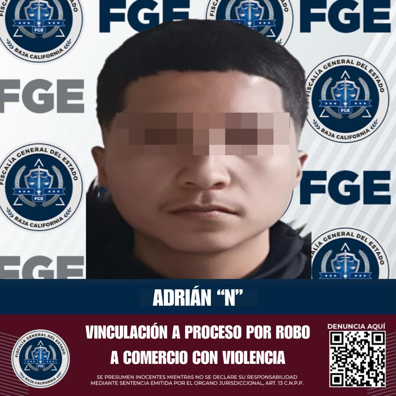 Es vinculado a proceso hombre acusado de robo a comercio con violencia