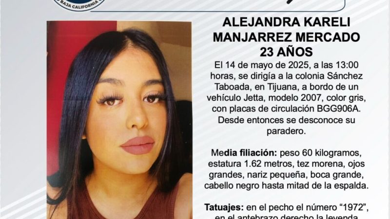 Pesquisa de Alejandra Kareli Manjarrez Mercado de 23 años de edad