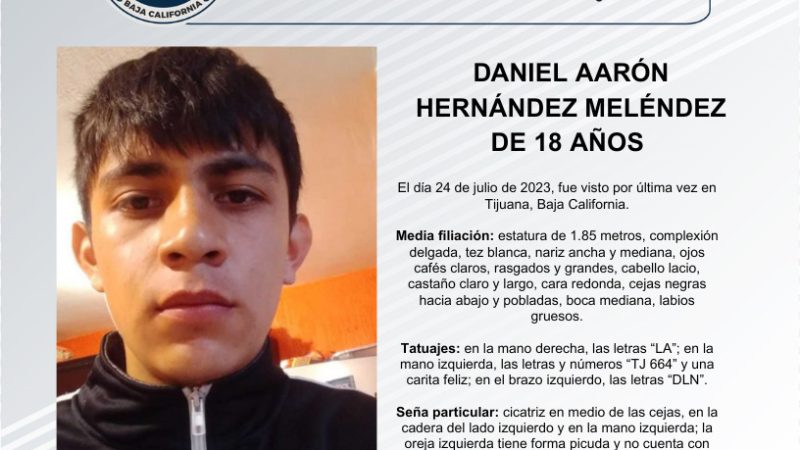Pesquisa de Daniel Aarón Hernández Meléndez de 18 años de edad