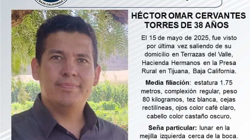 Pesquisa de Héctor Omar Cervantes Torres de 38 años de edad