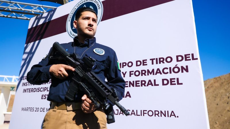 FGE inaugura su primer campo de tiro institucional en Tecate