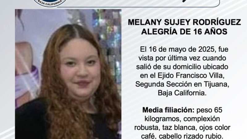 Pesquisa de Melany Sujey Rodríguez Alegría de 16 años de edad