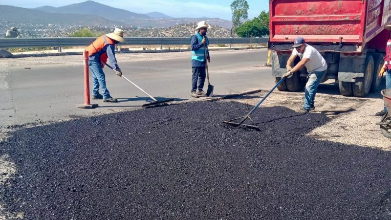 Gobierno de Tecate inicia trabajos de bacheo en Santa Anita
