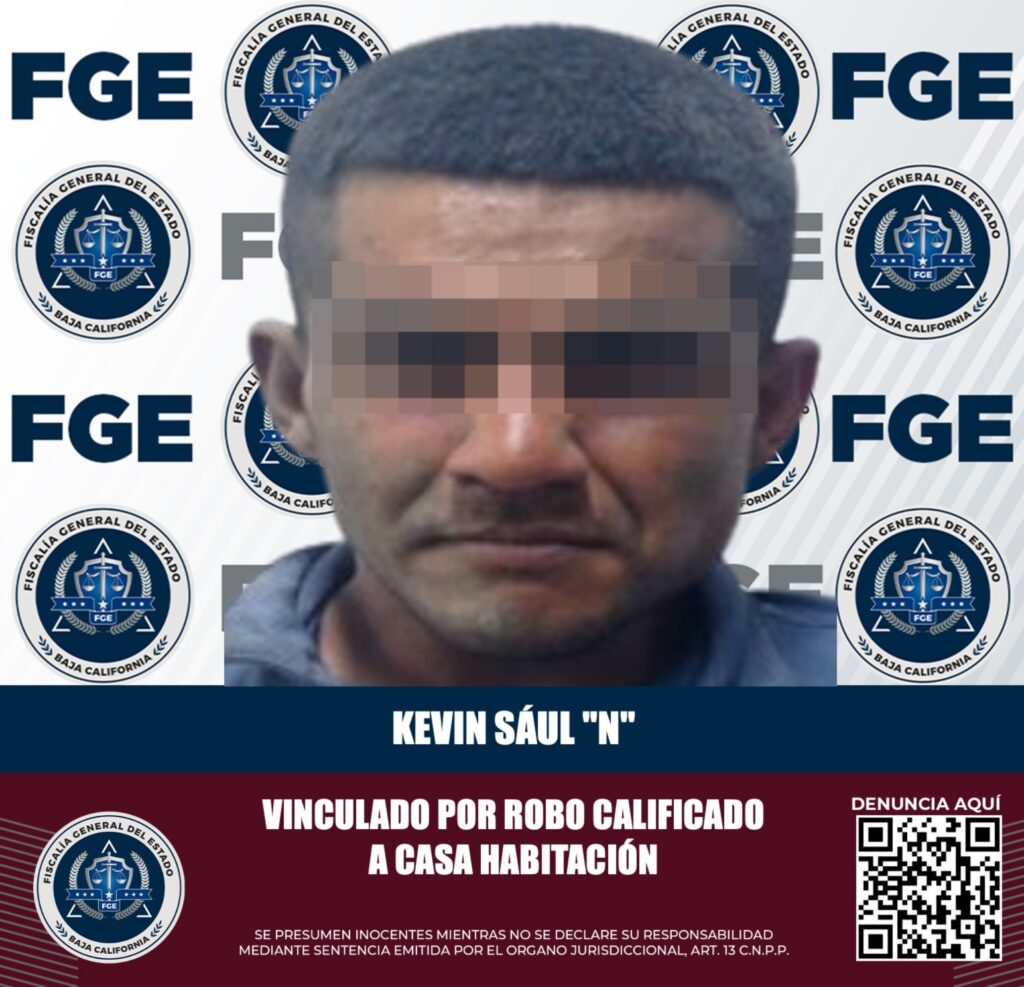 Hombre recibe vinculación a proceso por robo calificado a casa habitación