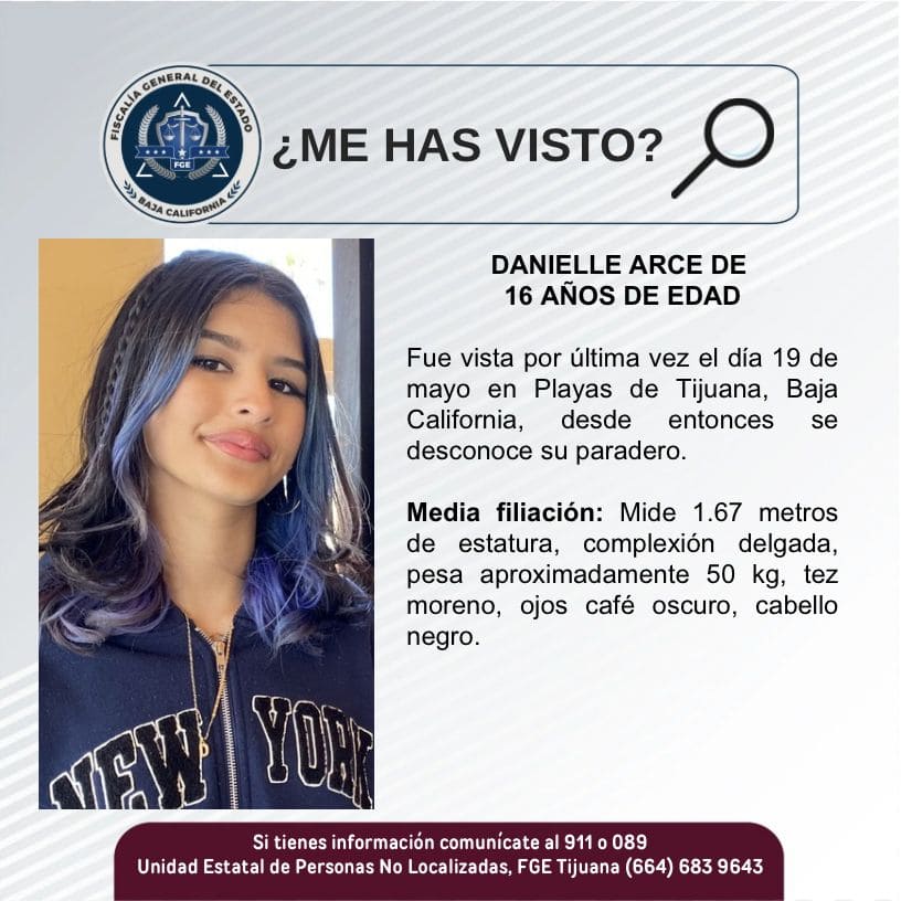 Pesquisa de Danielle Arce de 16 años de edad