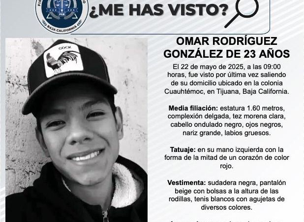 Pesquisa de Omar Rodríguez González de 23 años de edad