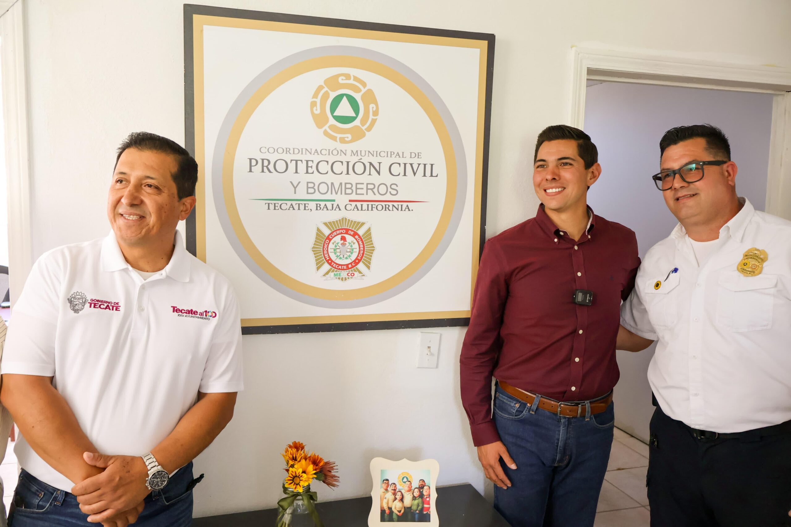 Gobierno de Tecate inaugura nuevas oficinas de Protección Civil y Bomberos en Santa Anita