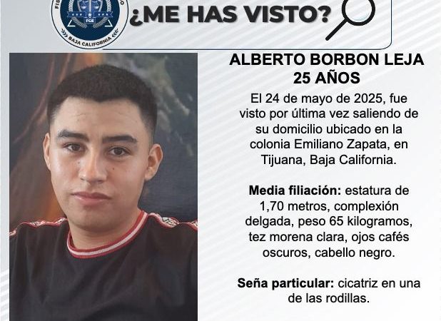 Pesquisa de Alberto Borbon Leja de 25 años de edad