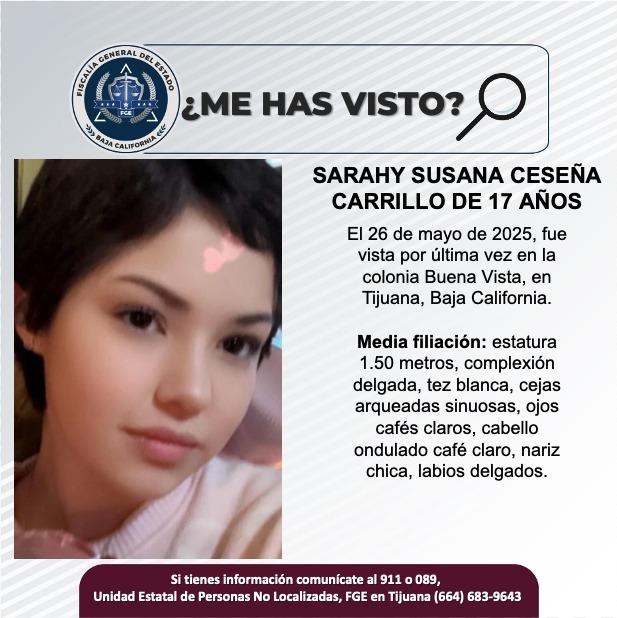 Pesquisa de Sarahy Susana Ceseña Carrillo de 17 años de edad