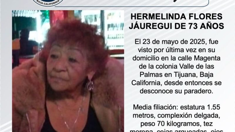 Pesquisa de Hermelinda Flores Jáuregui de 73 años de edad
