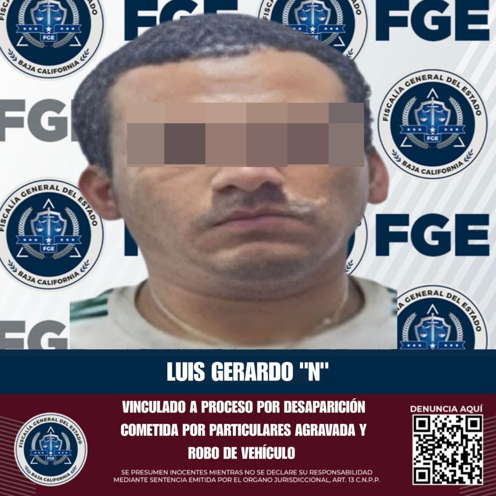 Vinculan a Proceso a imputado por desaparición agravada y robo de vehículo en Tijuana