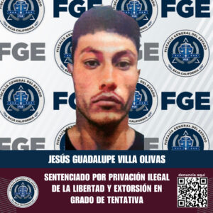 Hombre recibe sentencia en prisión por privación ilegal de la libertad y tentativa de extorsión