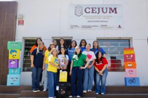 Itzel Góngora Cruz rinde protesta como directora del CEJUM por un día