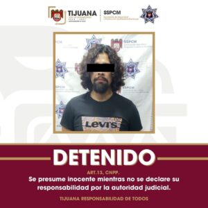Asegura Policía Municipal a chofer de transporte de personal